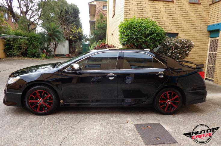 TOYOTA-AURION-RIMFIRE-CANDY-APPLE-RED